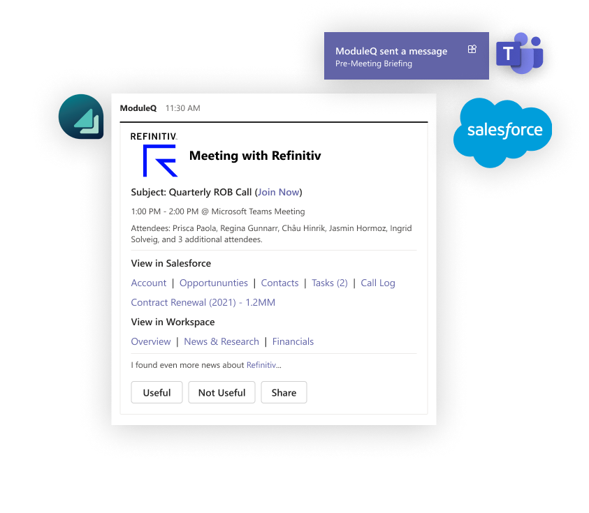 Meeting Brief with Salesforce
